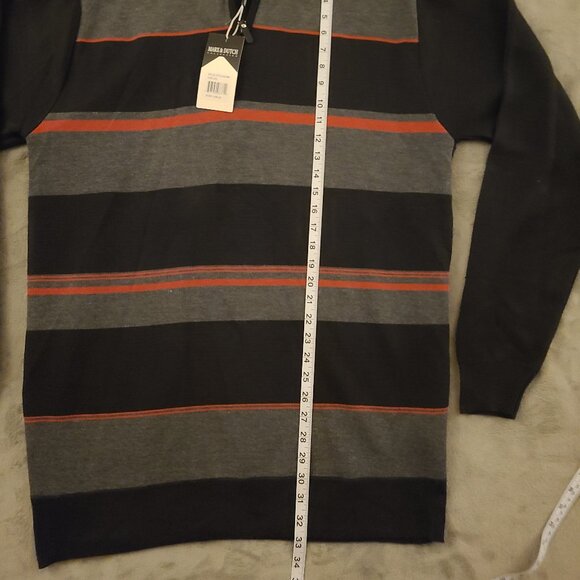 Men's XXL Marx & Dutch Collection Black Long-sleeved shirt - Picture 8 of 8